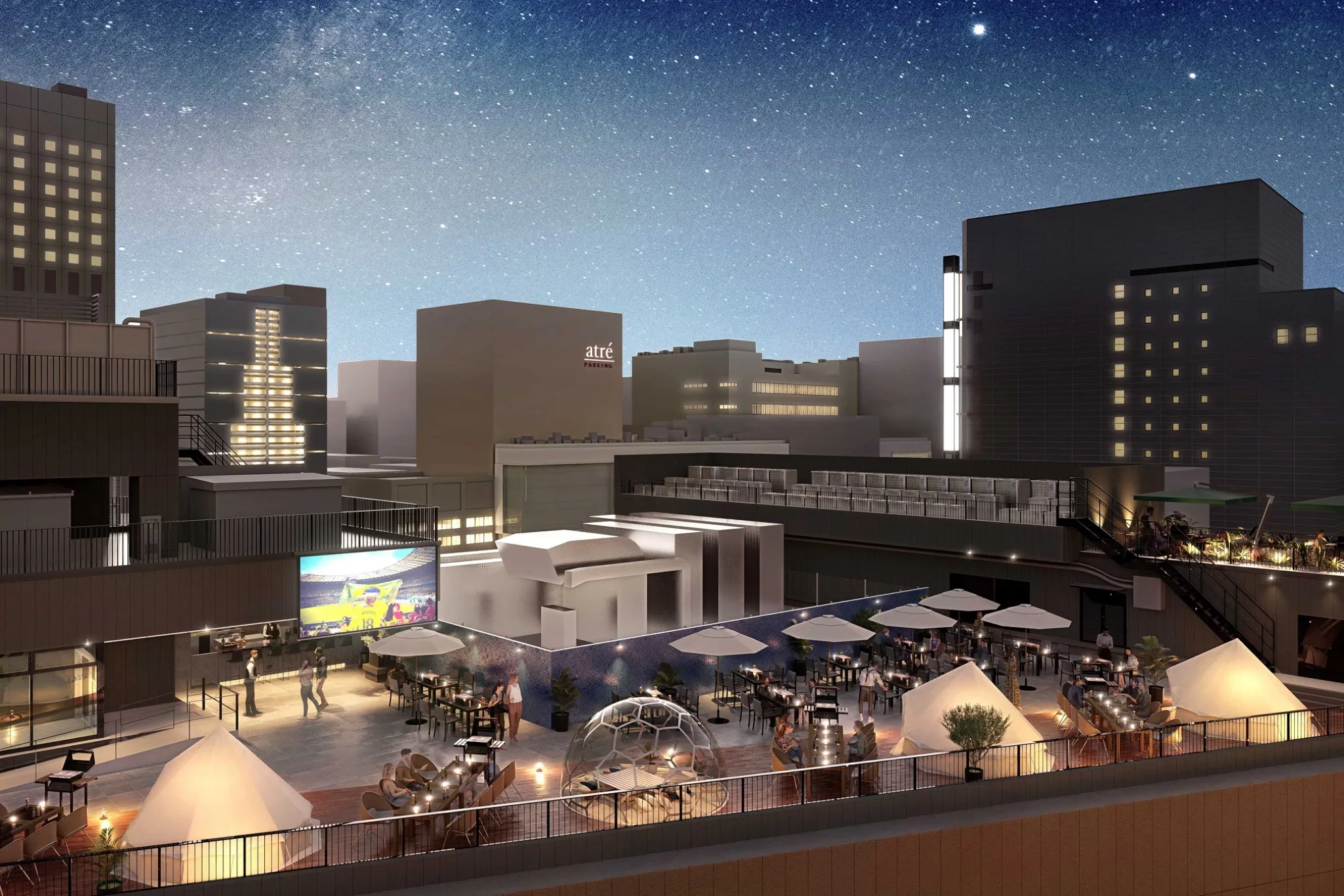 【川崎】都市型グランピング施設「CIELO GRANDE & 黄金のキッチン」誕生