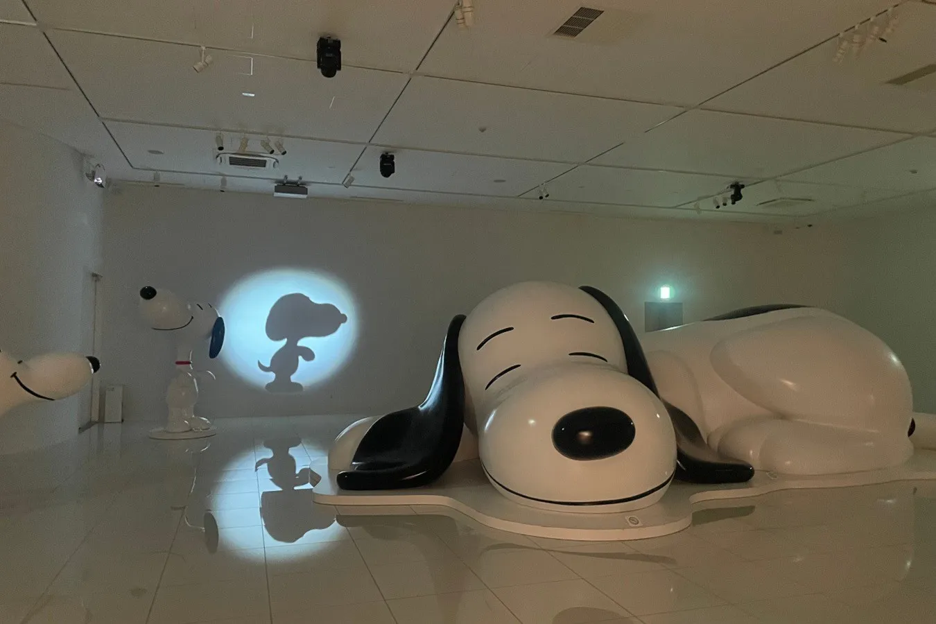 ▲2階「スヌーピー・ルーム」　(C) 2024 Peanuts　※ライター撮影