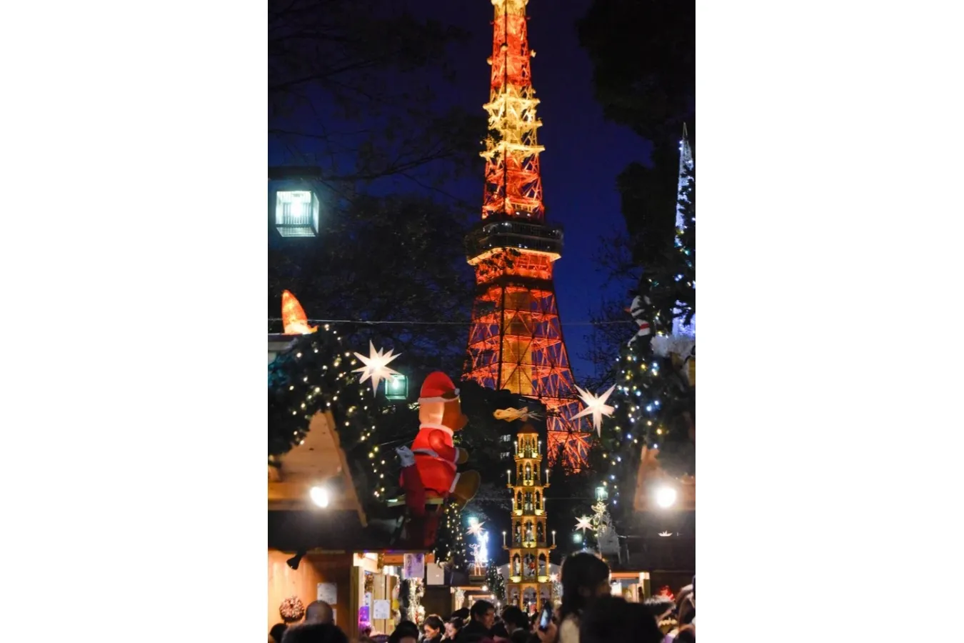 ▲東京タワー×イルミネーションの最強コラボ