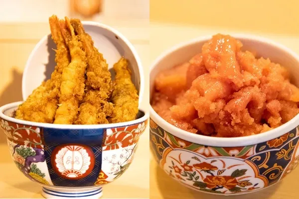 海老天がドーン！明太子食べ放題も付く「天麩羅 えびのや」レポ