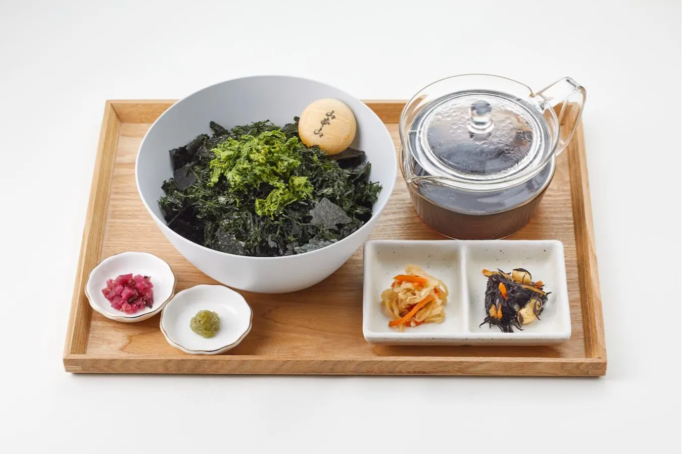 ▲海苔だく茶漬け