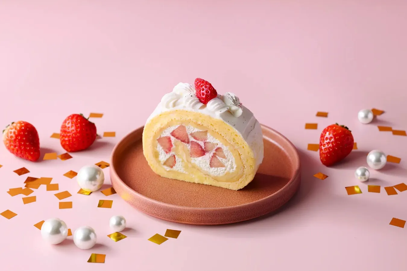 ▲「苺のANNIVERSAIREロール」