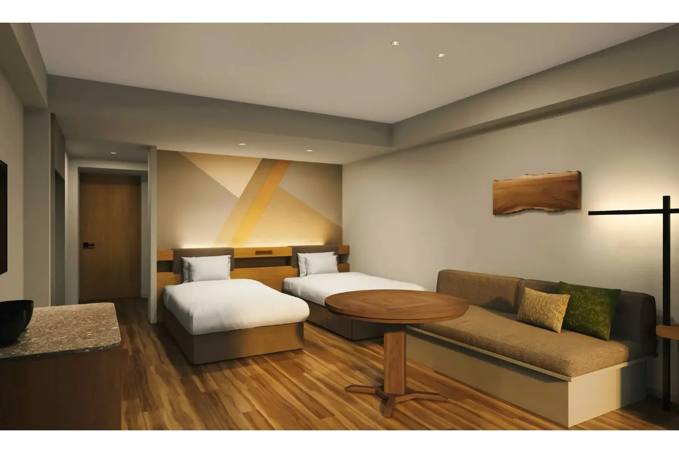 ▲客室イメージ（2F、3F、4F）