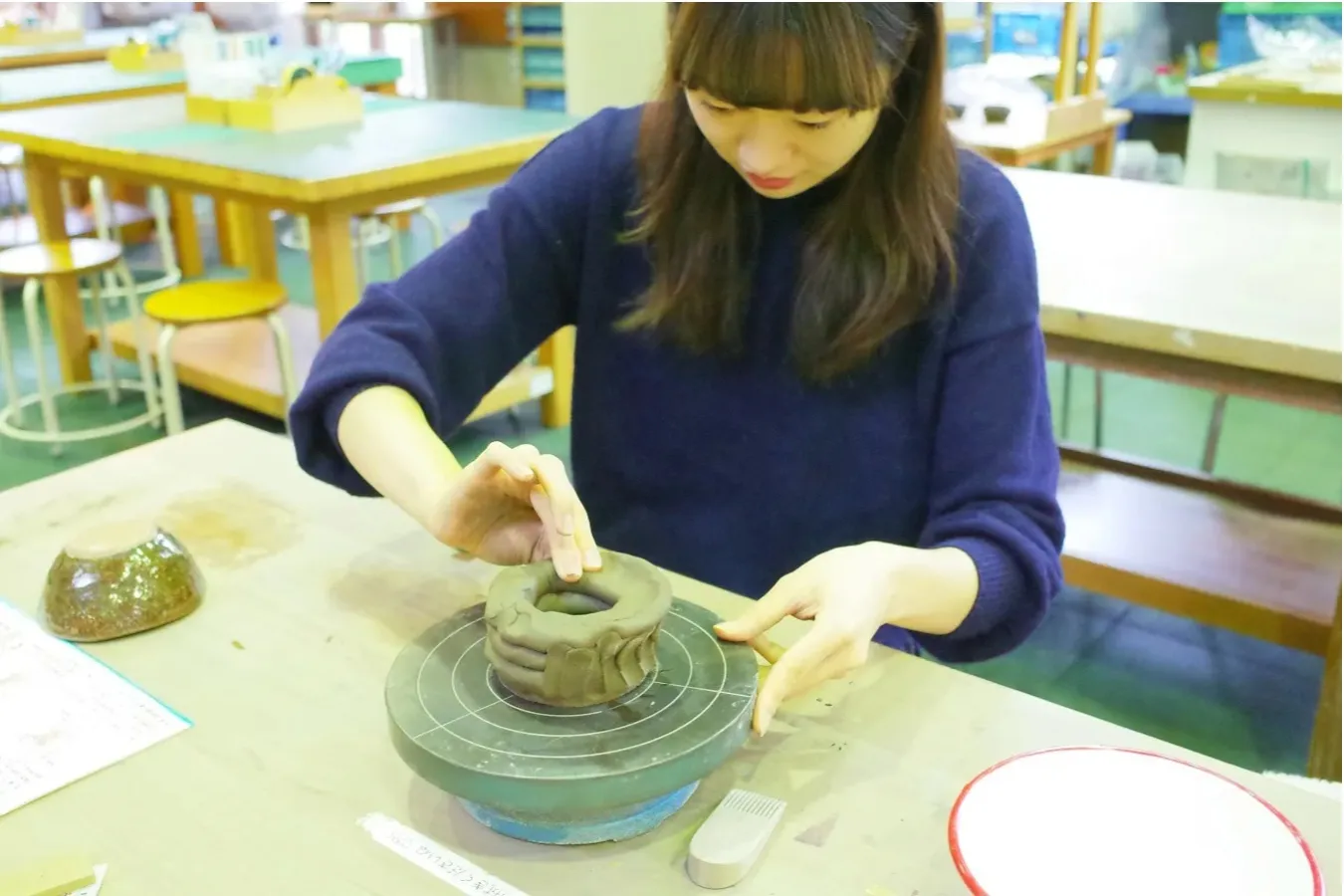 ▲土の工房‗陶芸体験