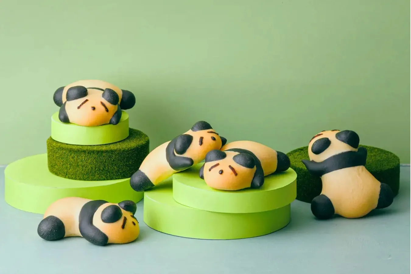 木村屋總本店】ウトウトした表情に癒やされる！パンダをモチーフにした