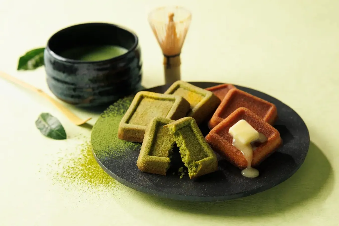 ▲「フィナンシェアソート（抹茶）」
