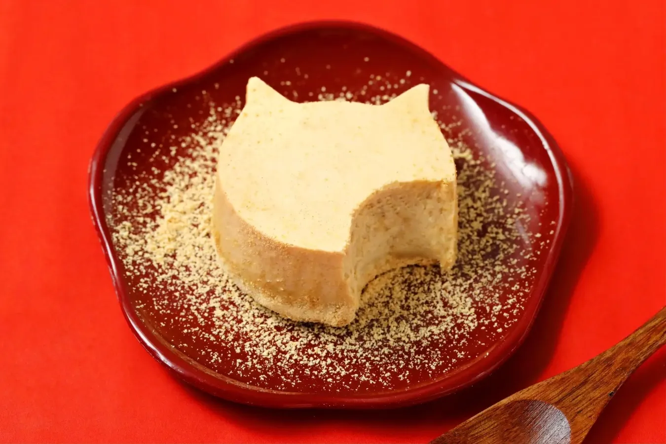 ▲「にゃんともおいしいチーズケーキ　桔梗信玄餅」