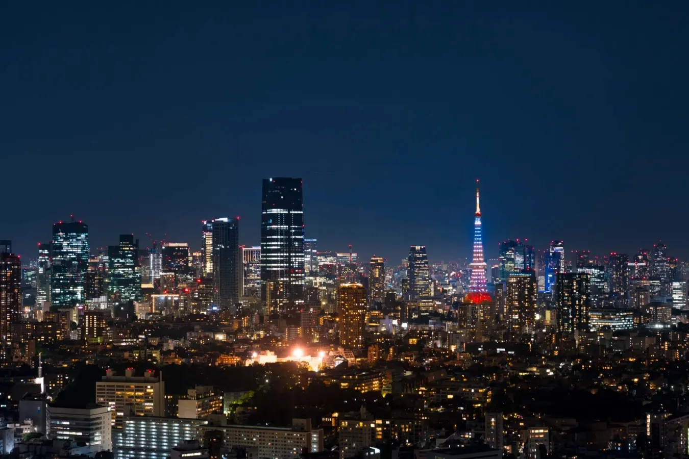 ▲TOP of YEBISU夜景