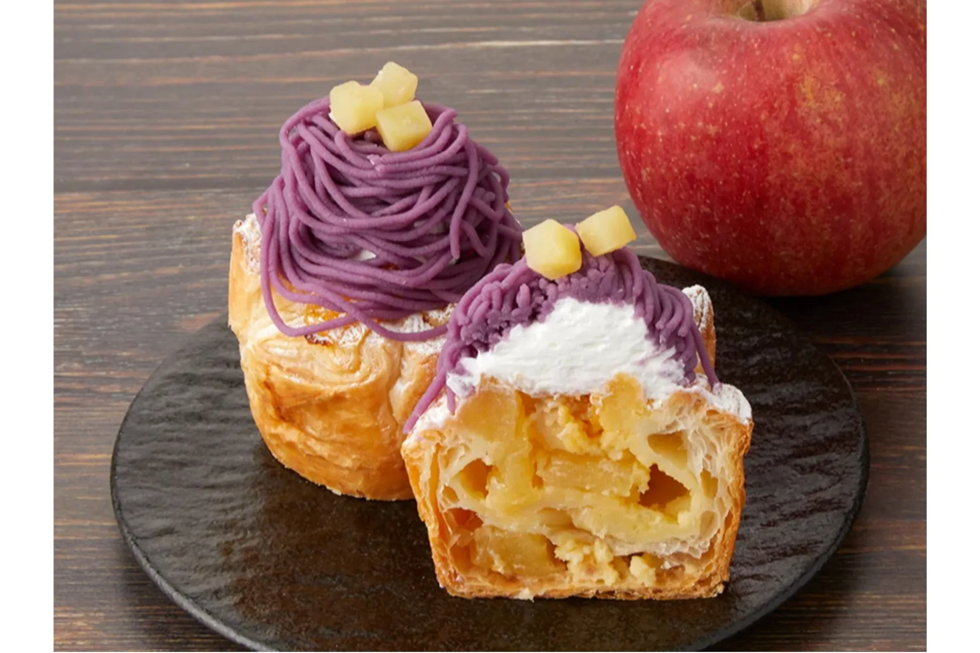 焼きたてパイ専門店「パイマニア」“紫芋＆かぼちゃ”の新作パイが登場
