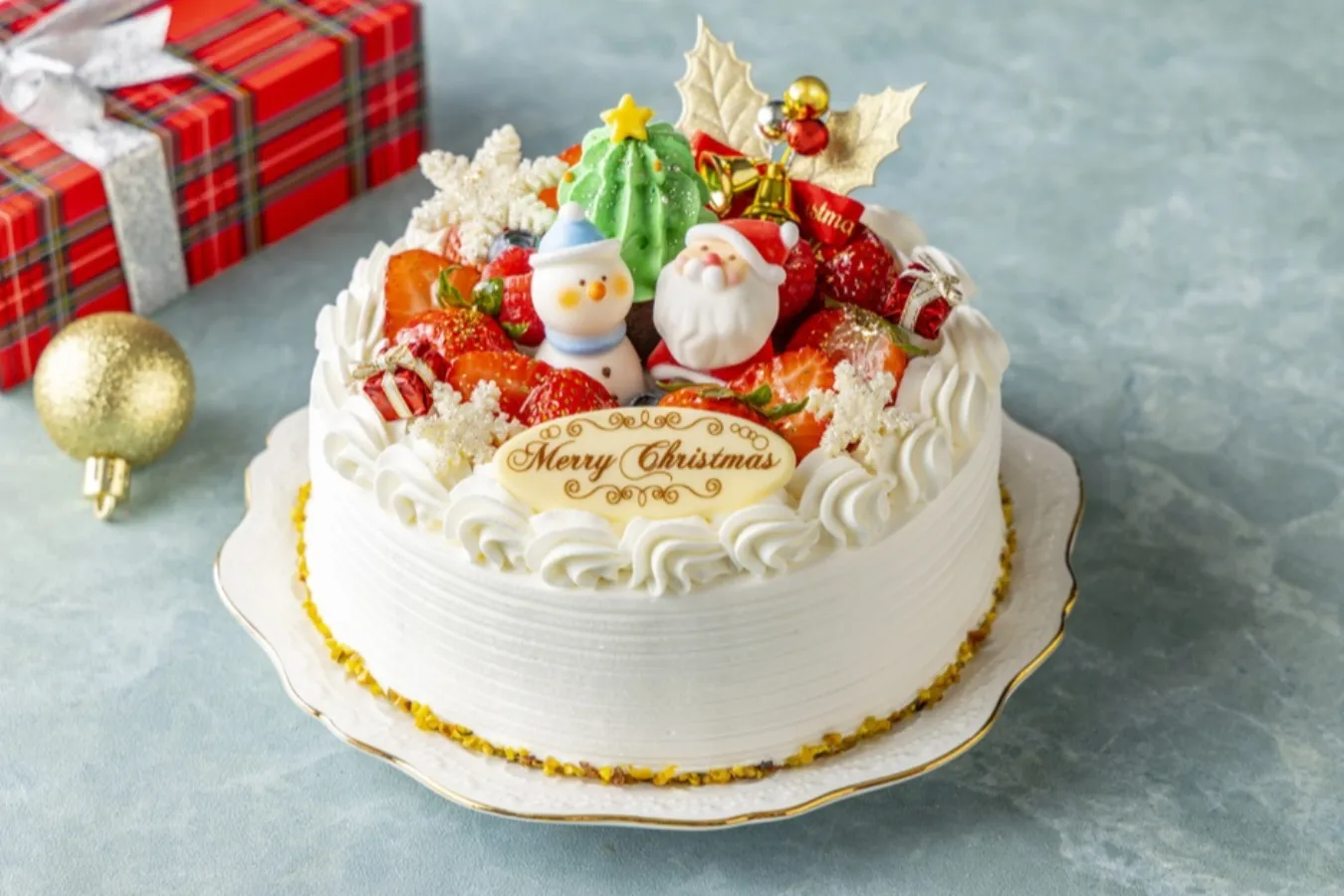 ▲「クリスマス・ストロベリー・ショートケーキ」