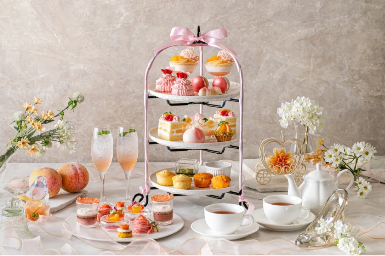▲「Peach Afternoon Tea Set ～Pastel Pink Tea Time～ 」