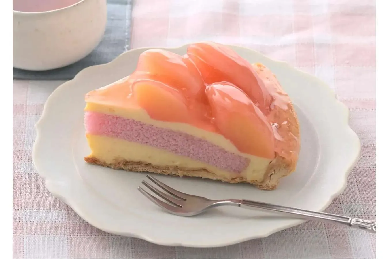 ▲「白桃のパイ」