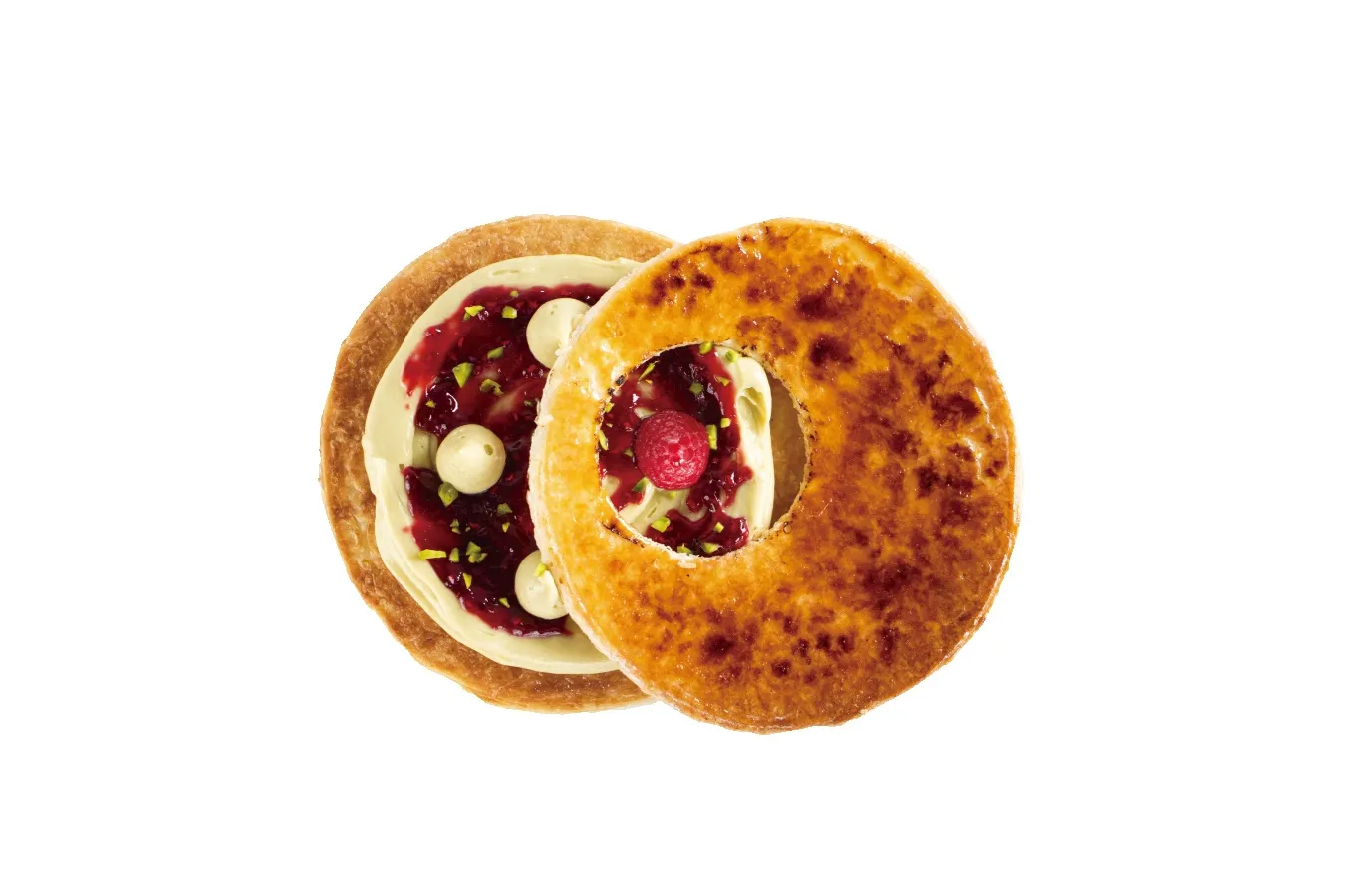 ▲レギュラー商品「ピスターシュ＆フランボワーズ」