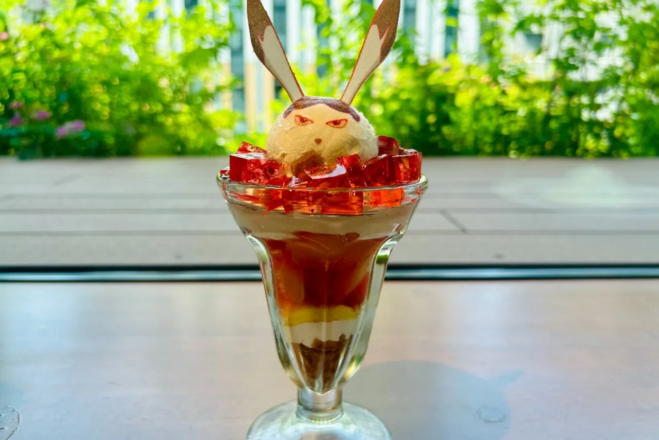 ▲「キング・カズマのベリーパフェ」(1,590円)(撮影:レッツエンジョイ東京編集部)