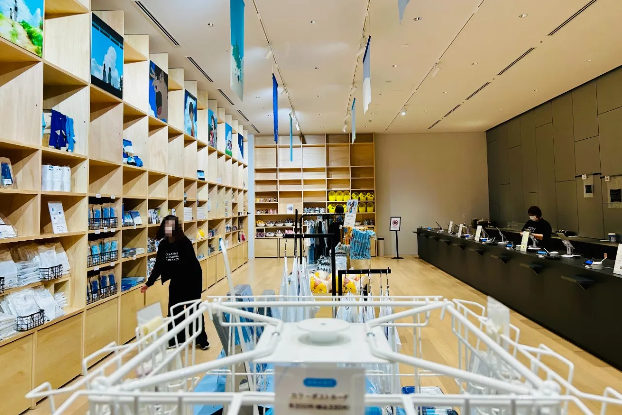 ▲グッズ販売エリア（撮影：レッツエンジョイ東京編集部）