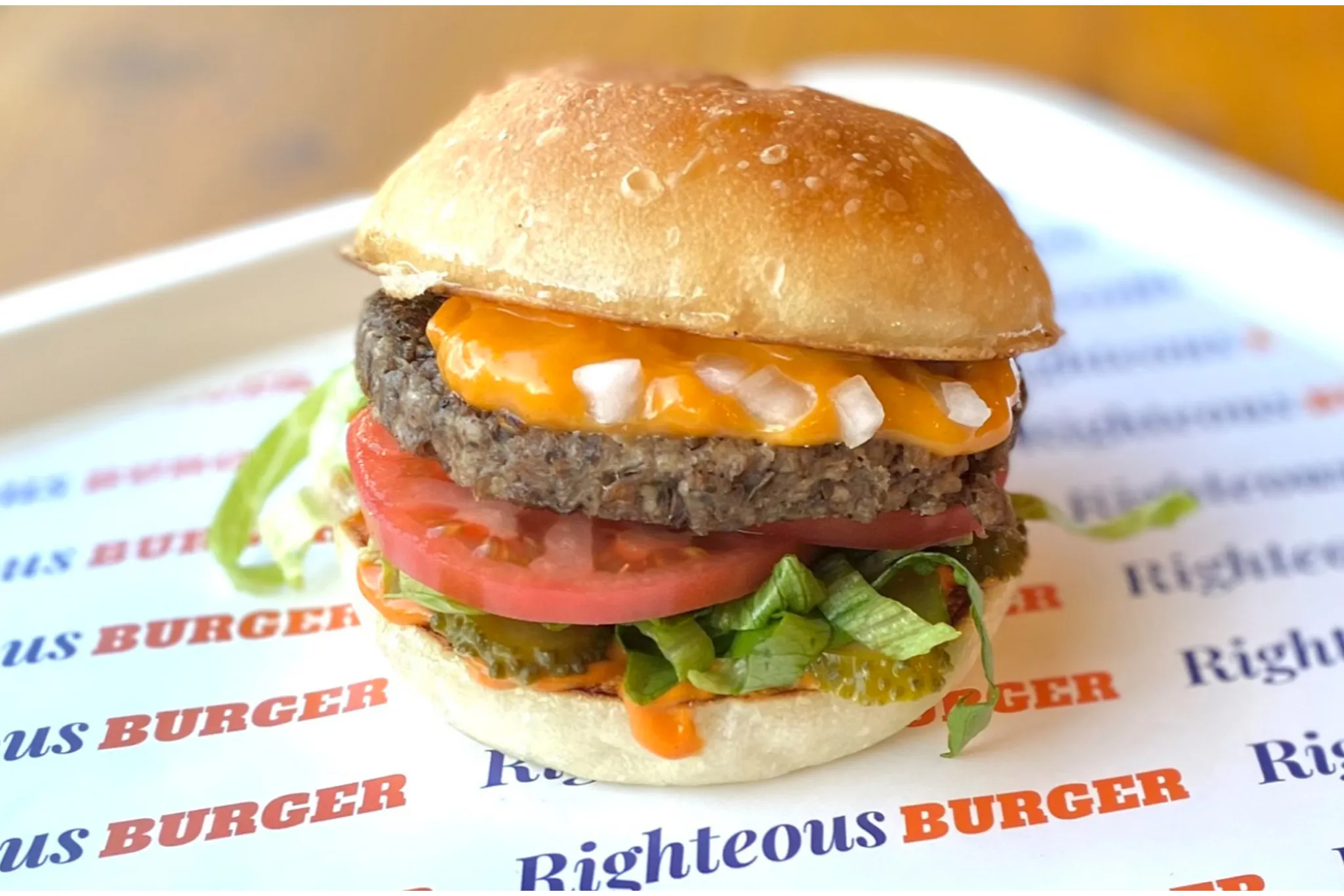 【用賀】100％ヴィーガン！「Righteous Burger」オープン