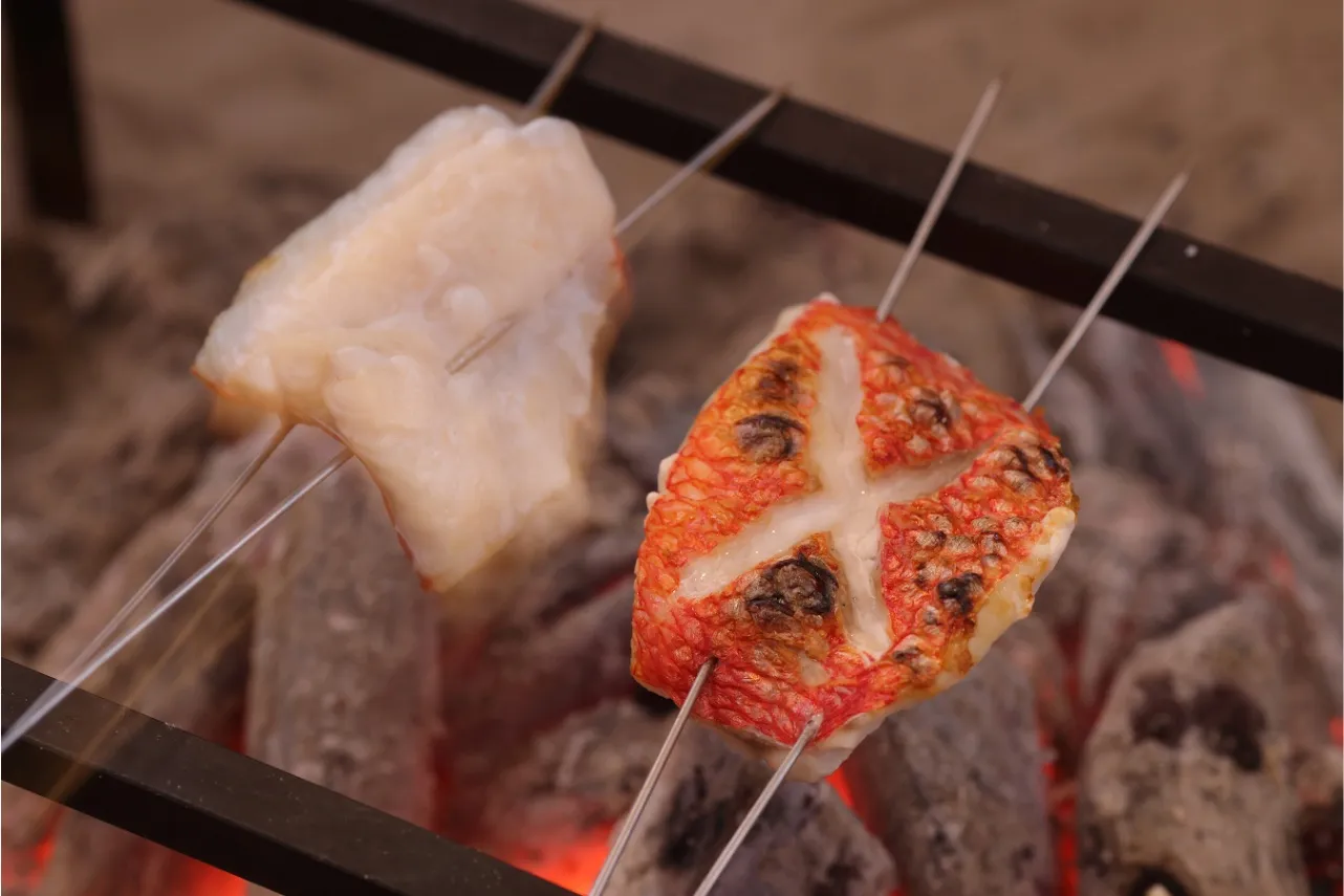 ▲「串焼き」