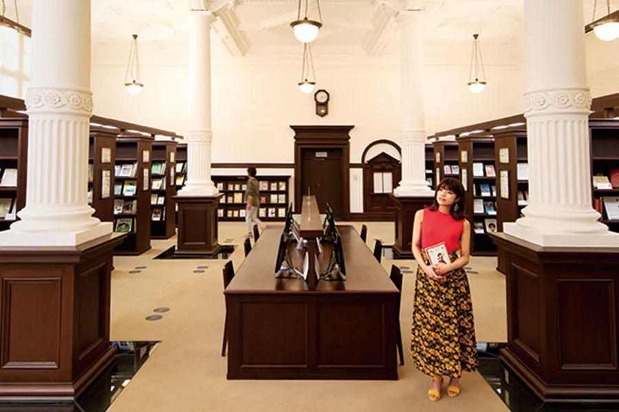 上野にこんなオシャレな場所が！？明治レトロな図書館が夏の暑さを忘れさせてくれる避暑スポットだった
