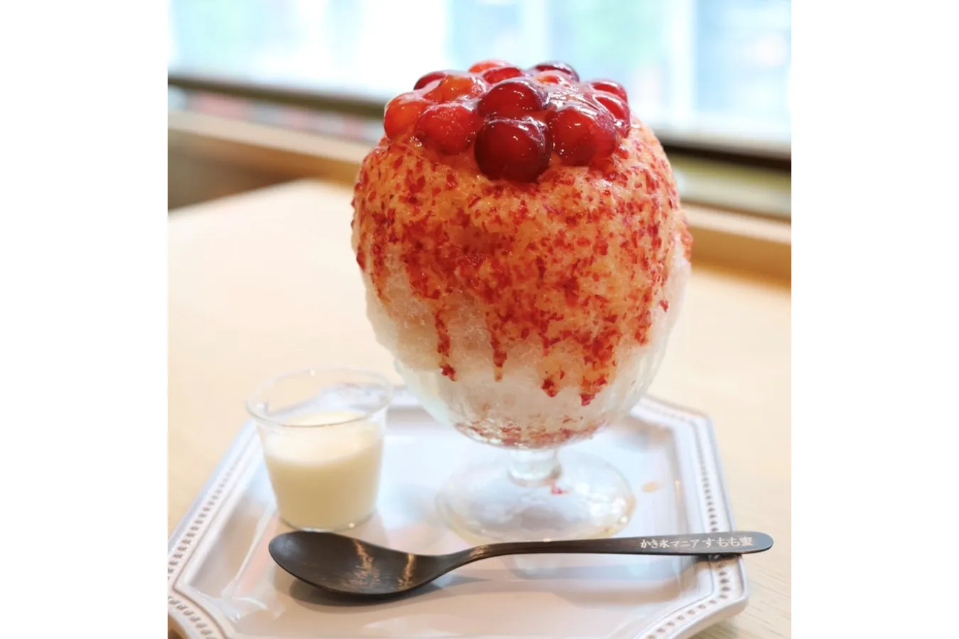 銀座「Beauty Connection Ginza Fruits Salon」かき氷マニア・すもも蜜