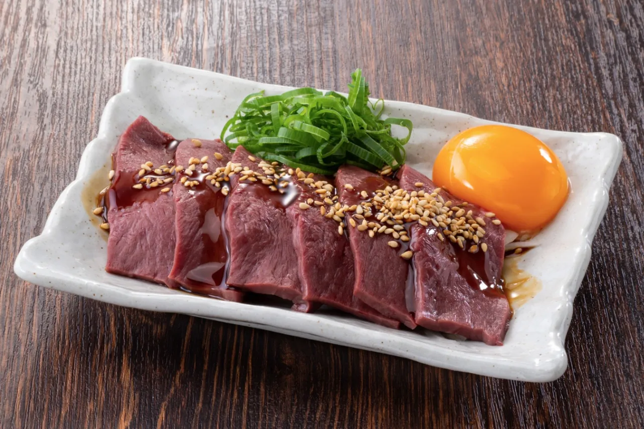 ▲「新鮮！和牛生ハツ刺し」（790円）