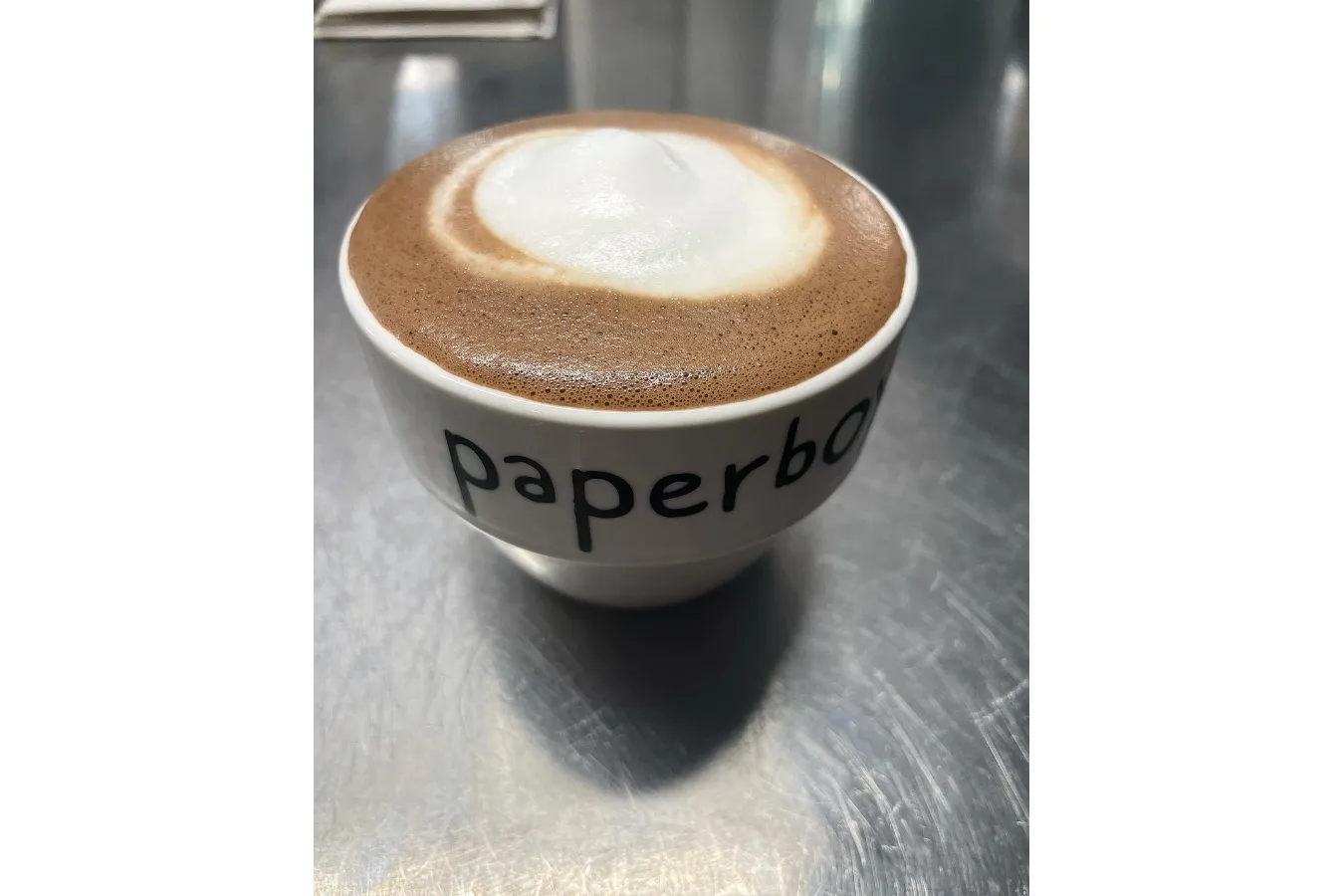 ▲「ホットカフェラテ」