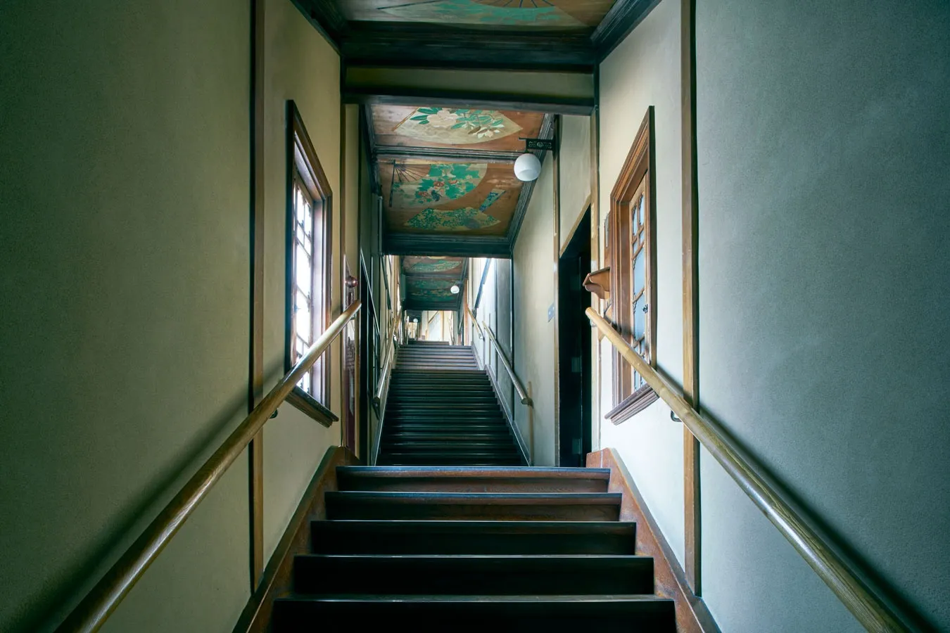 ▲東京都指定有形文化財「百段階段」