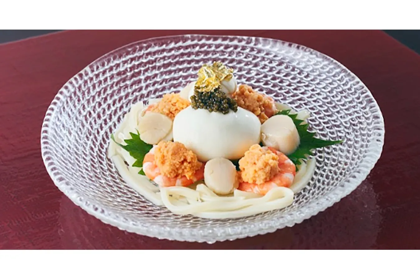 ▲「ブッラータボウルの野永風北海うどん」