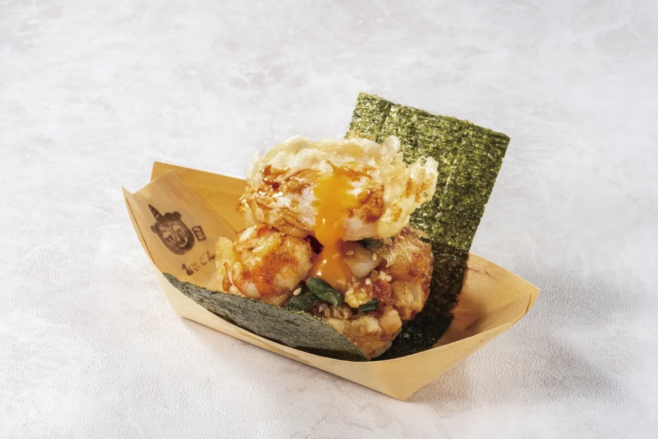 ▲「おにどんスペシャル玉子天」