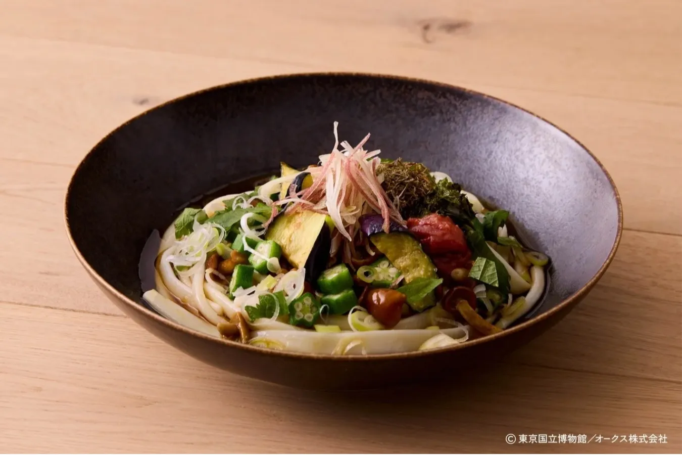 ▲「薬味冷やしうどん」