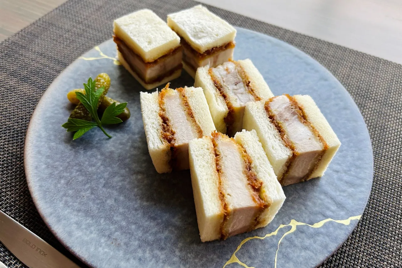 ▲「東博カツサンド」（1,500円）（撮影：レッツエンジョイ東京編集部）