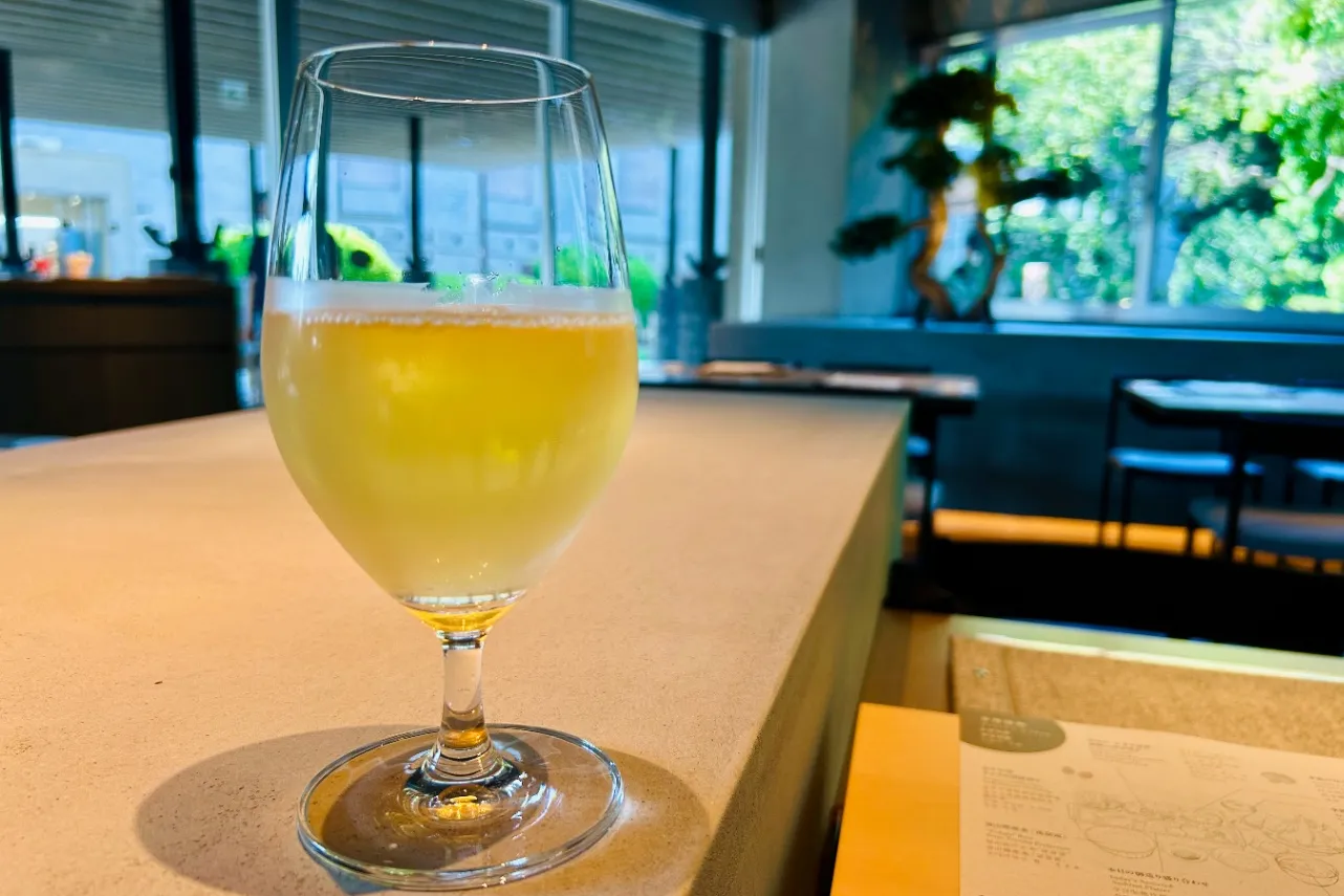 ▲「八女の煎茶」（700円）（撮影：レッツエンジョイ東京編集部）