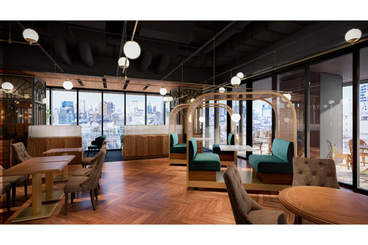 ▲「The TAILOR YARD MAIN DINING」