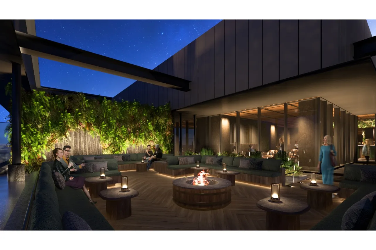 ▲「The TRAVELERS HOUSE ROOFTOP BAR」
