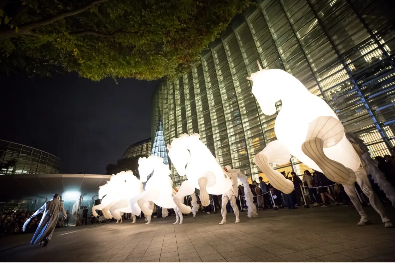 ▲過去の「六本木アートナイト」開催風景　＠六本木アートナイト実行委員会