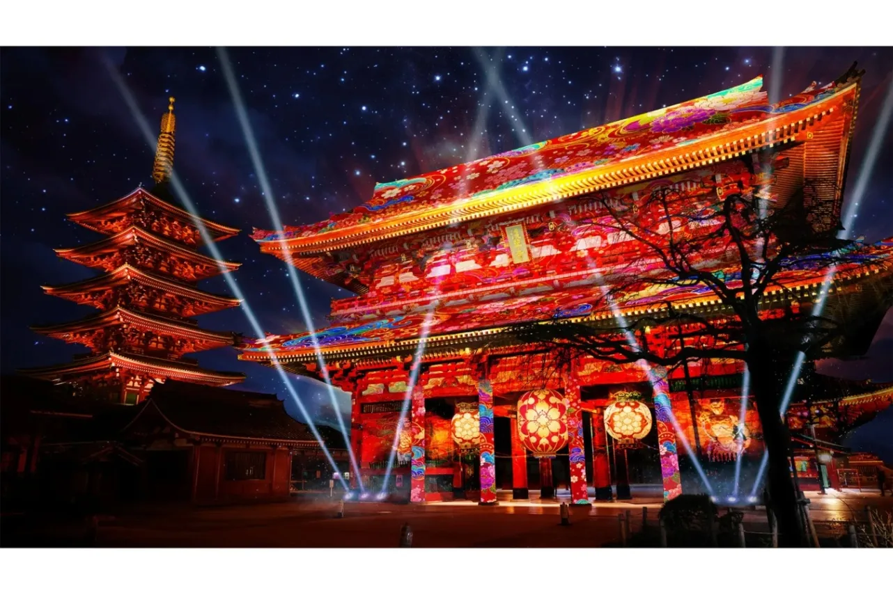 ▲メインビジュアル（浅草寺宝蔵門）