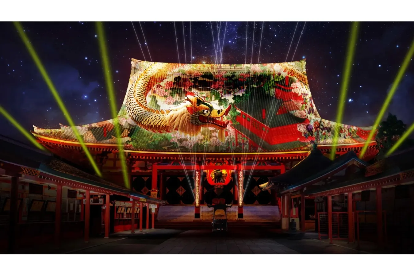 ▲メインビジュアル（浅草寺本堂）