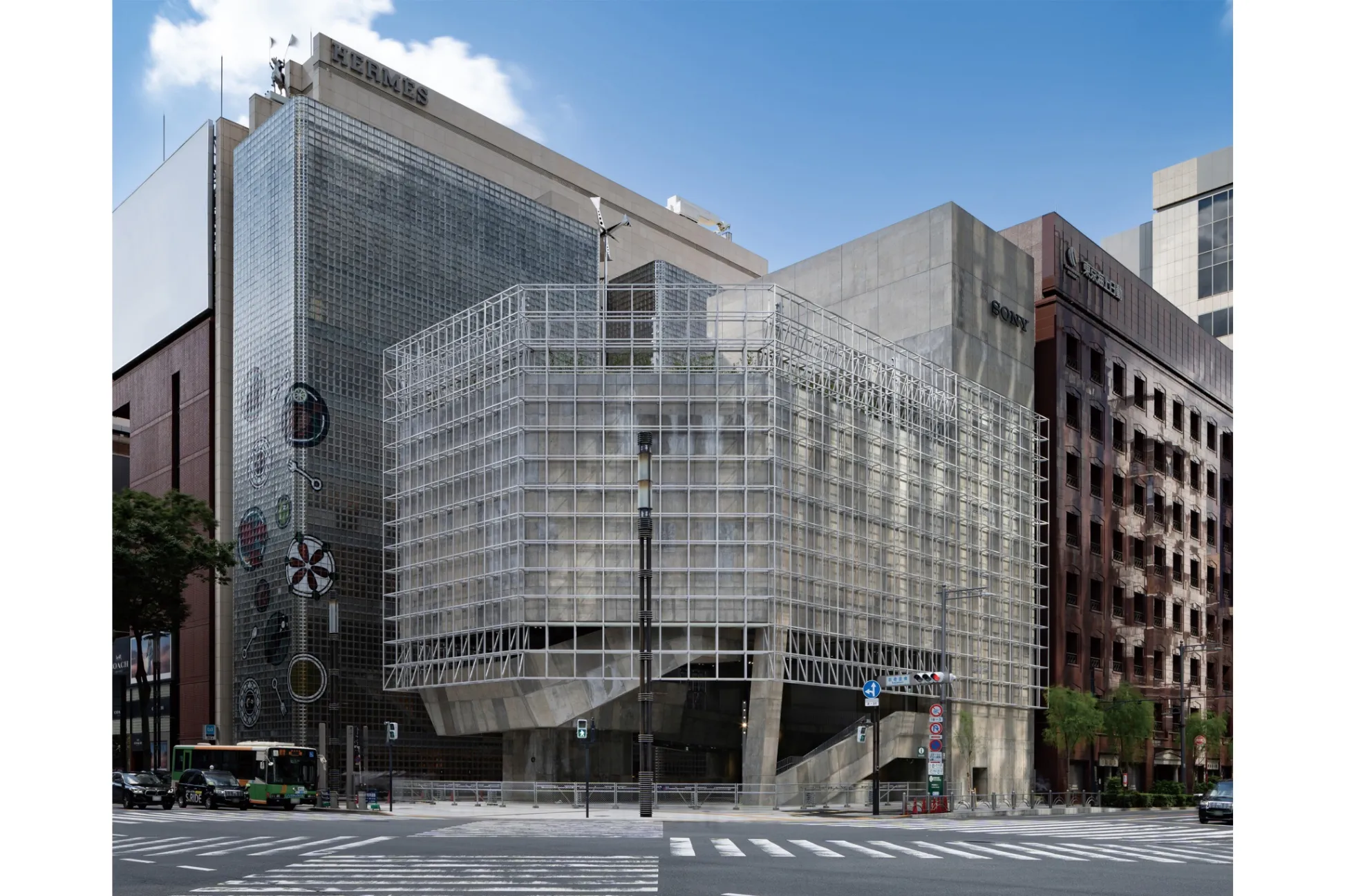 「銀座ソニーパーク」リニューアルオープン！地上5階・地下4階建ての新商業施設
