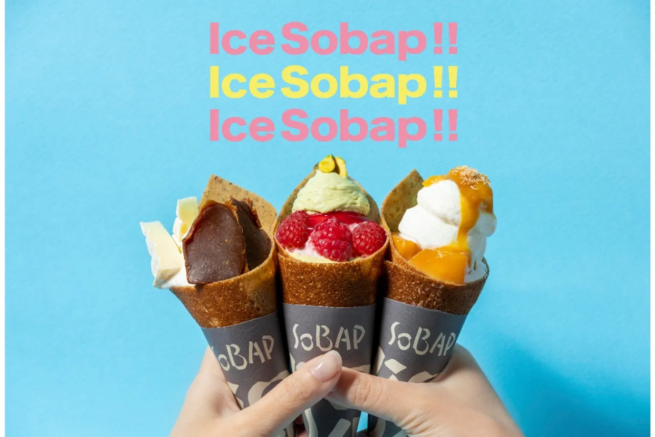夏限定の“そば粉”アイスクレープ3種が登場！「SOBAP グランスタ東京店」より_2754074
