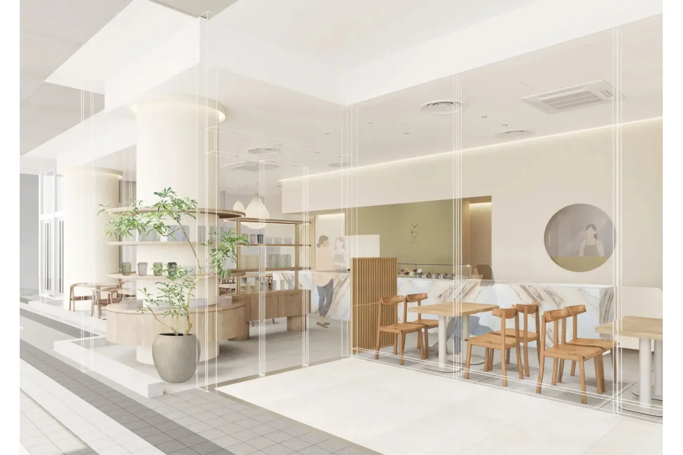 ▲「YMY GYOKURO TEAROOM」※外観イメージ