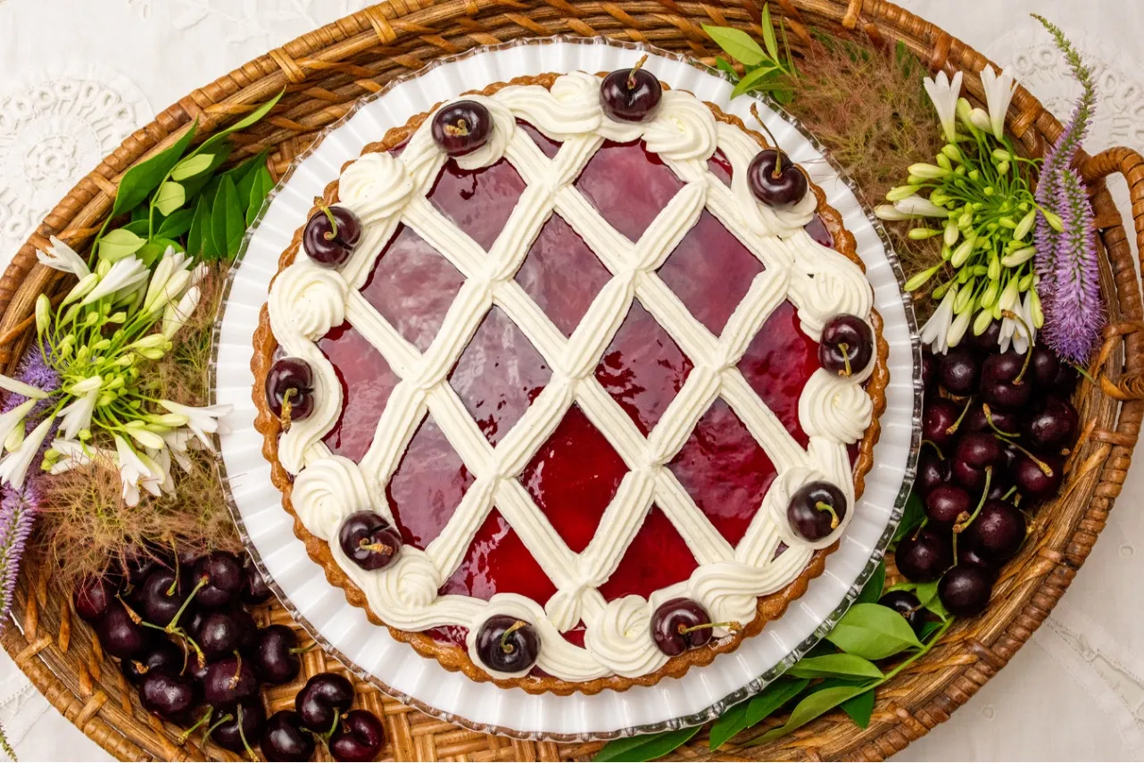 ▲「アメリカンチェリーとフランのタルト ～バニラ風味～」