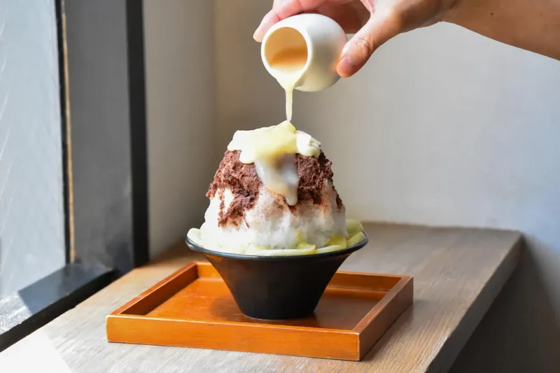 “桃×チョコレート”のフルーティーなかき氷が登場！渋谷のチョコレート専門店より