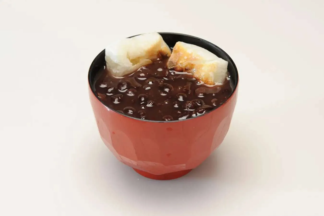 ▲「田舎しるこ（つぶ餡）」（写真提供：みはし）