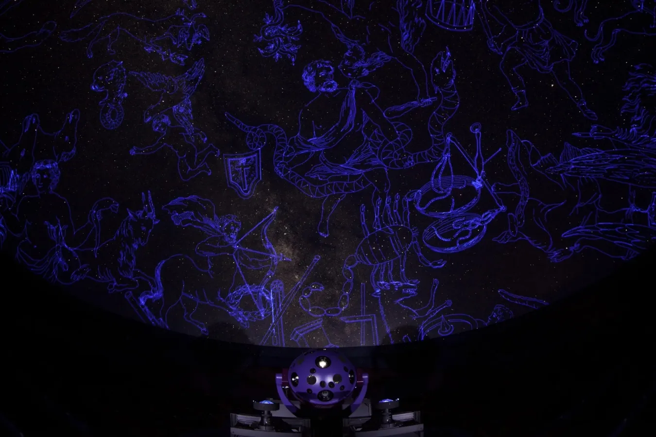 ▲プラネタリウムホール