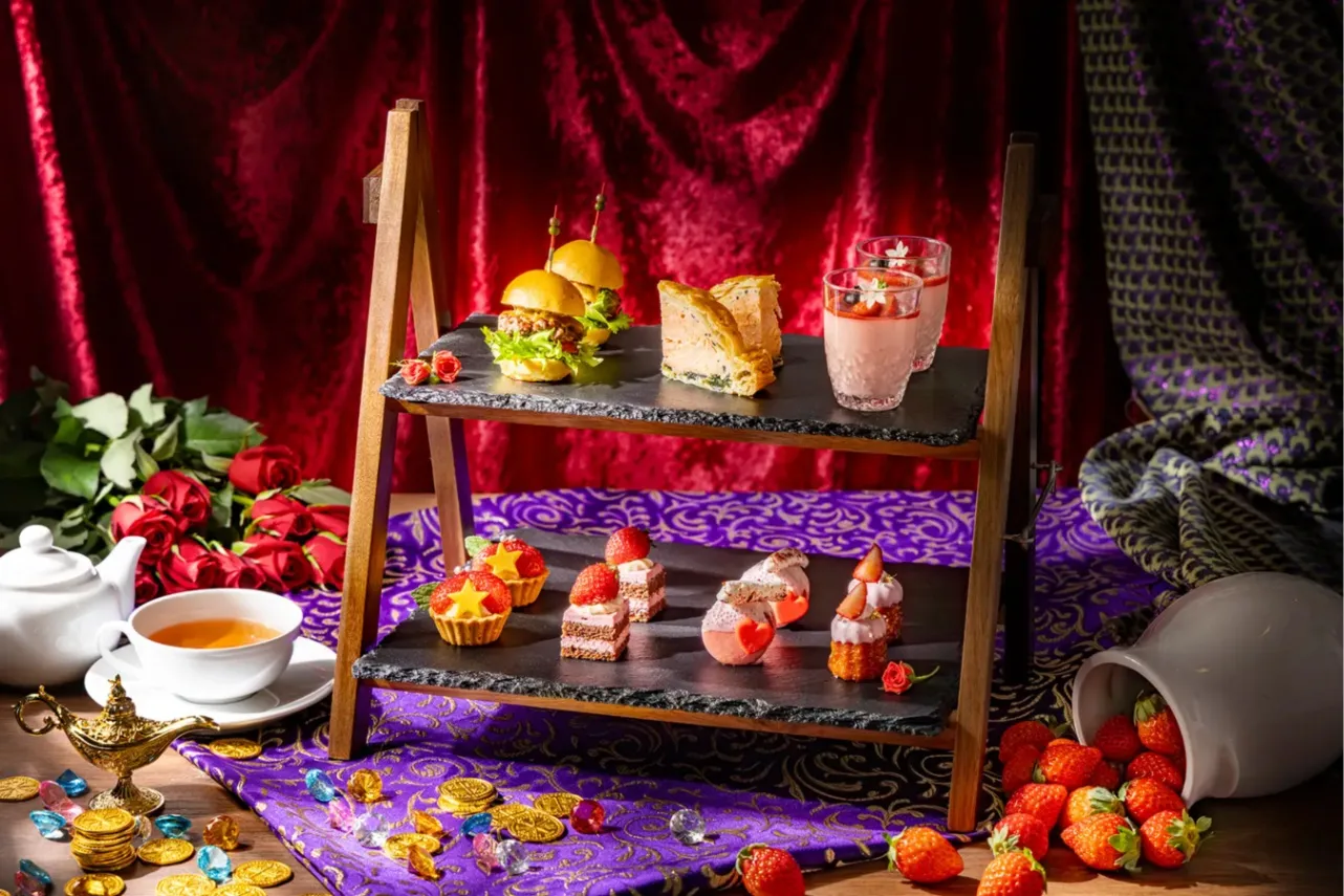 アラビアンナイト”がテーマのいちごアフタヌーンティー！「ダブル
