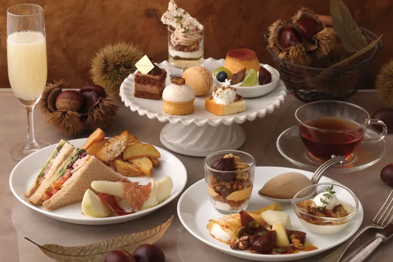 【キハチ 青山本店】秋冬限定！“栗”主役のアフタヌーンティーが登場