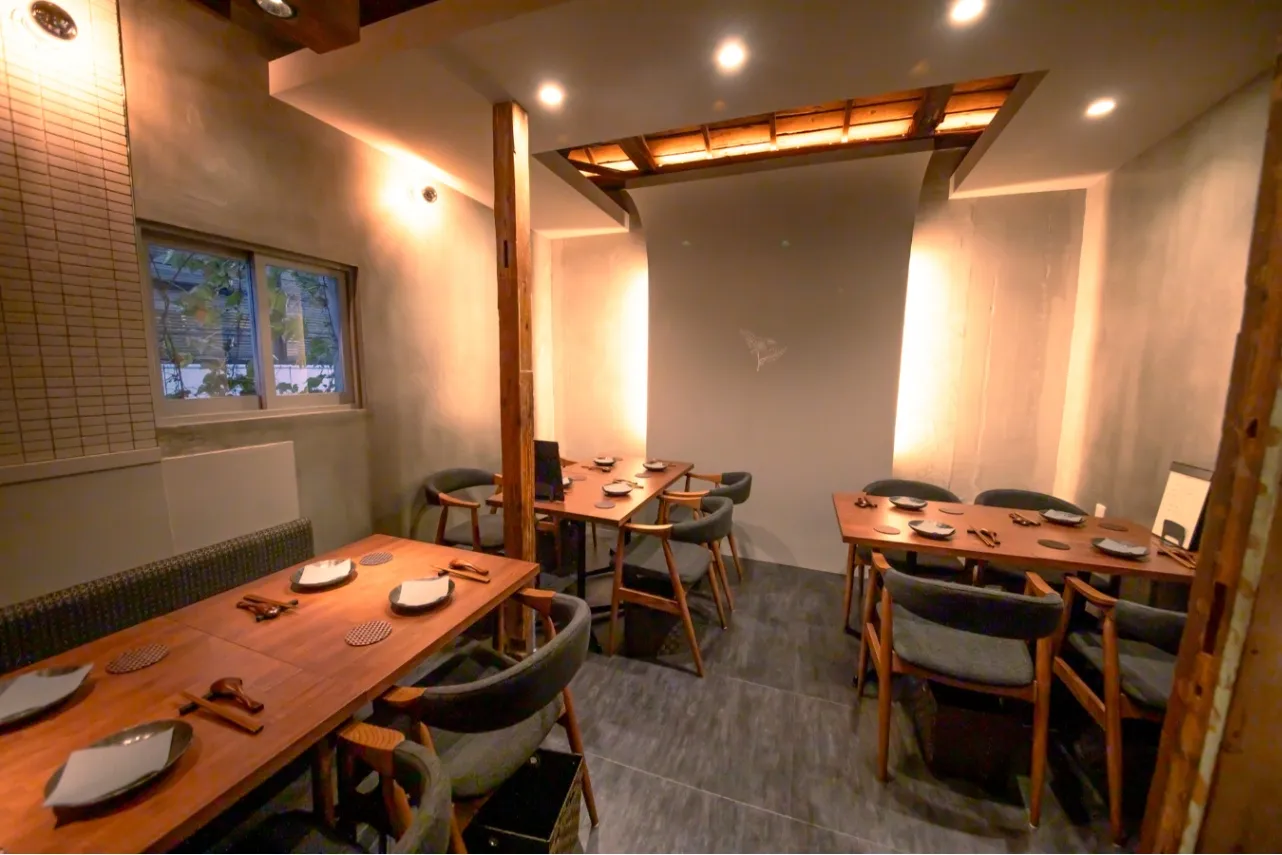 ▲「sinensis」内観