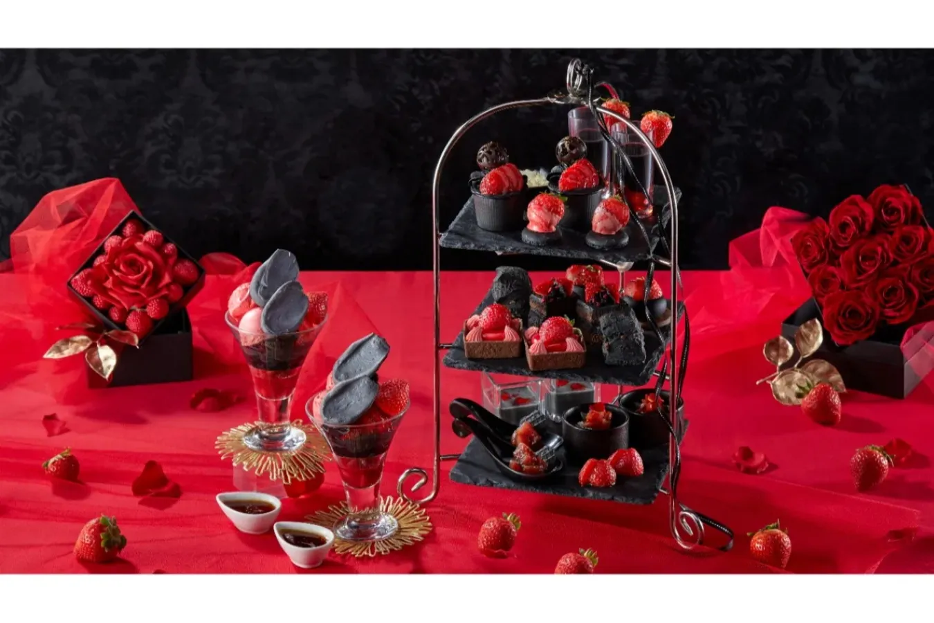 ▲ 「Strawberry Afternoon Tea～Red×Black～」