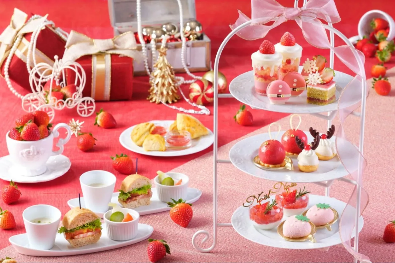 ▲「ストロベリープリンセスアフタヌーンティー」