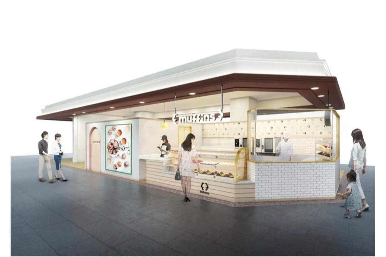 やわらかな食感のマフィン専門店「カフェブリッコ マフィンズ」1号店が府中にオープン_2339049