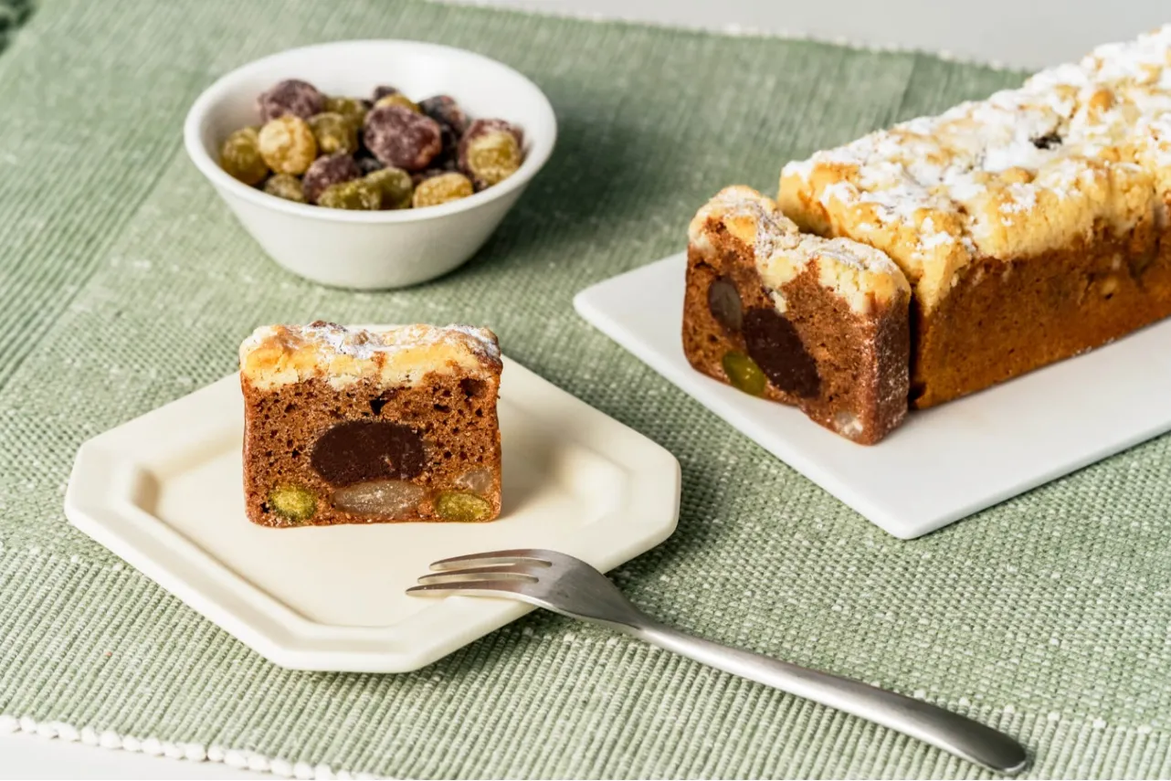 ▲「ガトーショコラ ソフト -5種の甘納豆-」（3,650円）※「Minimal The Baking」で過去販売していた限定フレーバーを麻布台ヒルズ店限定で販売。